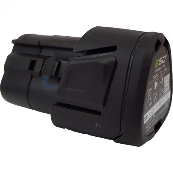 EGO 12V accu, capaciteit 2Ah