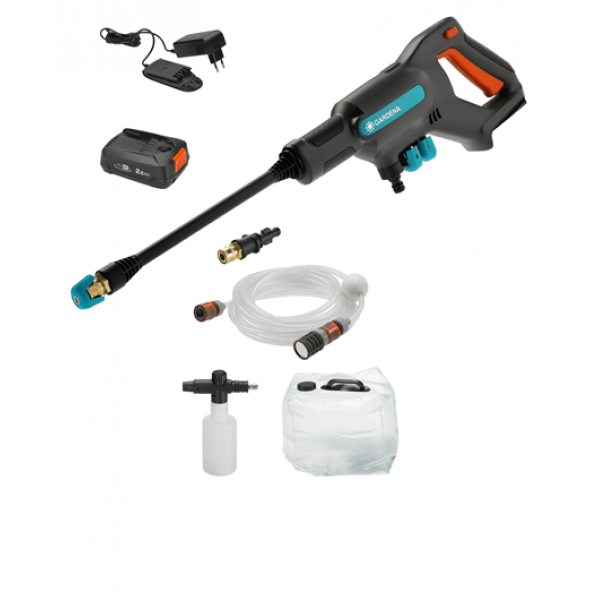 Gardena Accu Medium drukreiniger AquaClean 24/18 V P4A Premium Set